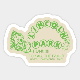 Lincoln Park Dartmouth Massachusetts Sticker